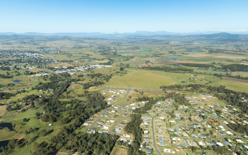 The Outlook Estate Aerial 2018